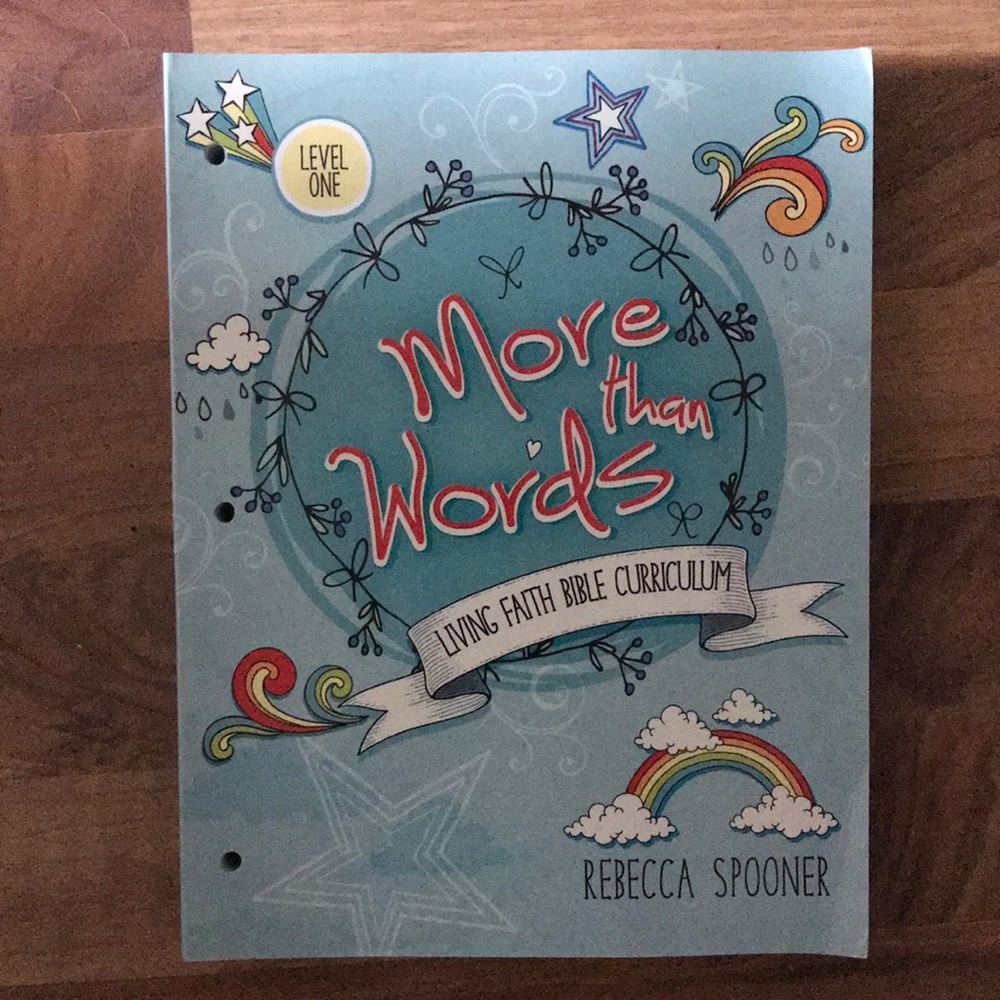 Masterbooks More than Words Bible curriculum